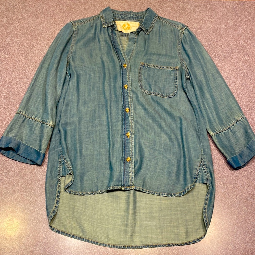 Lovely Bella Dahl tencel top EUC